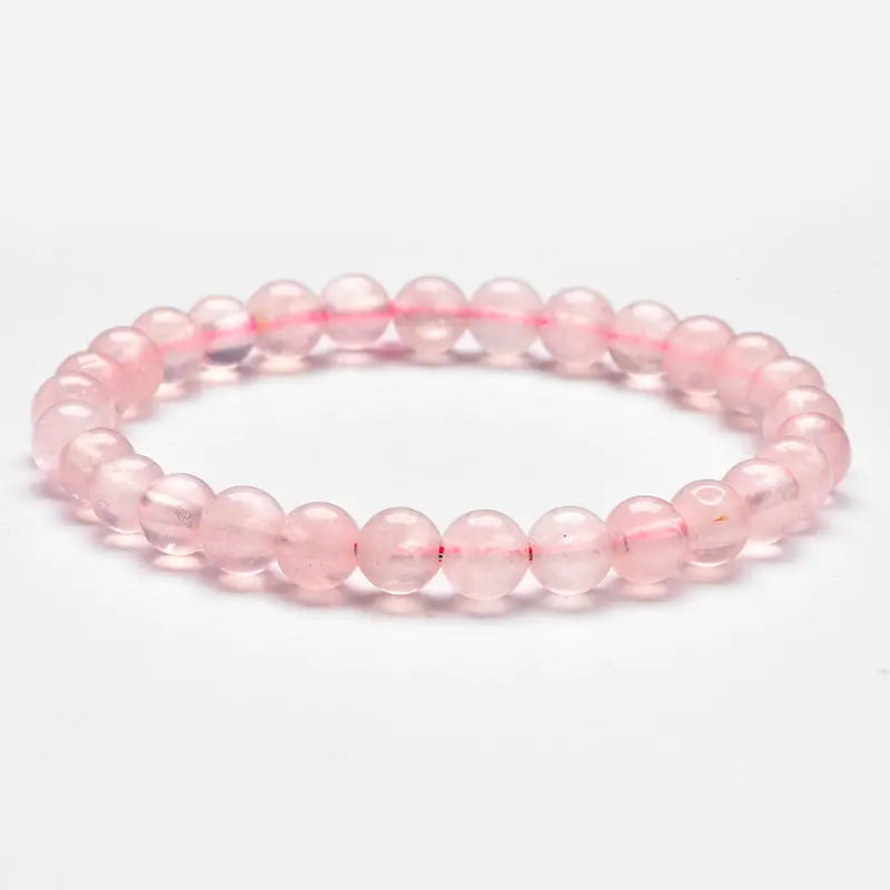  Beaded Bracelet Rose Quartz 