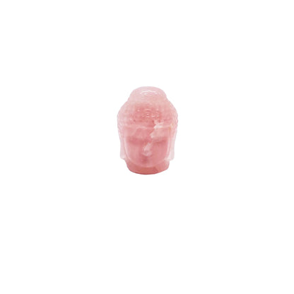 Carved Rose Quartz Buddha