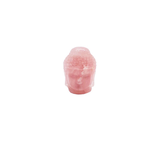 Carved Rose Quartz Buddha