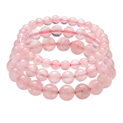 Maitri Rose Quartz Beaded Bracelet