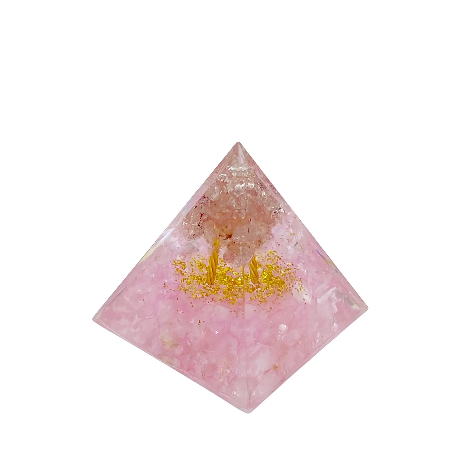 Pyramid Rose Quartz Chakra 