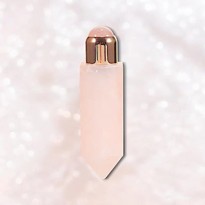 Real Mini Rose Quartz Facial Roller