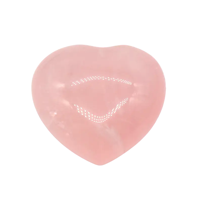 Rose Quartz Heart Crystal