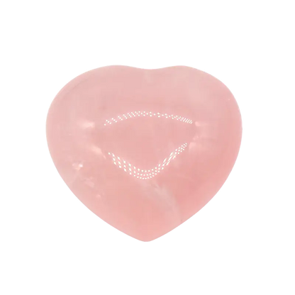 Rose Quartz Heart Crystal