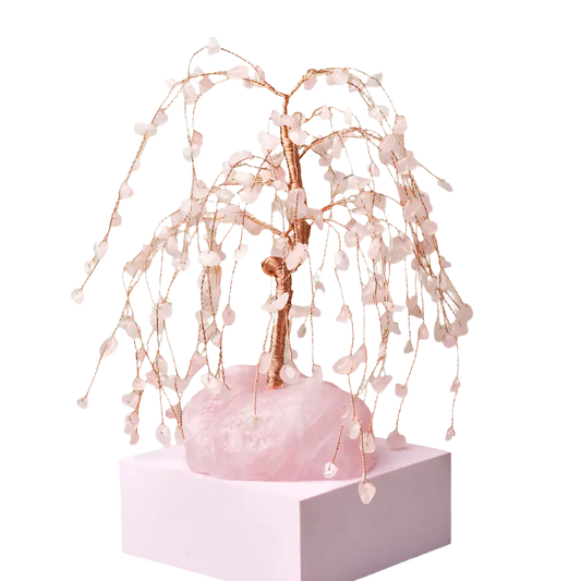 Rose Quartz Money Tree