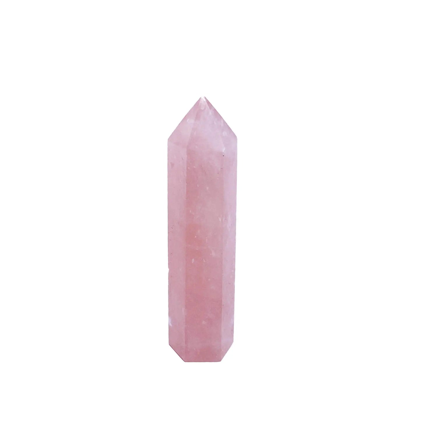 Rose Quartz Point charm