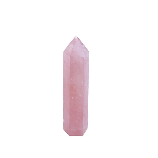 Rose Quartz Point charm