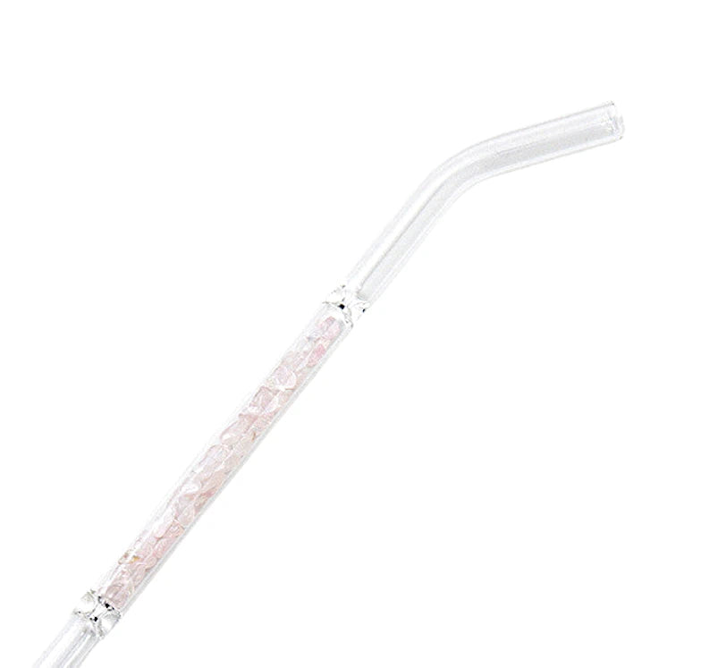 Rose Quartz Straw