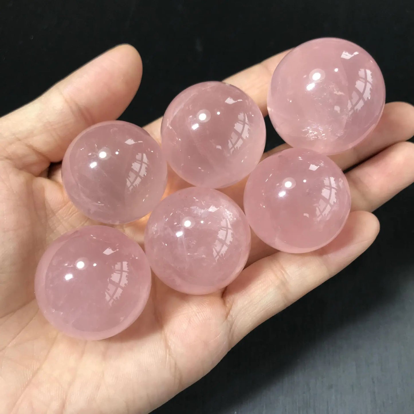  Sphere Rose Quartz 