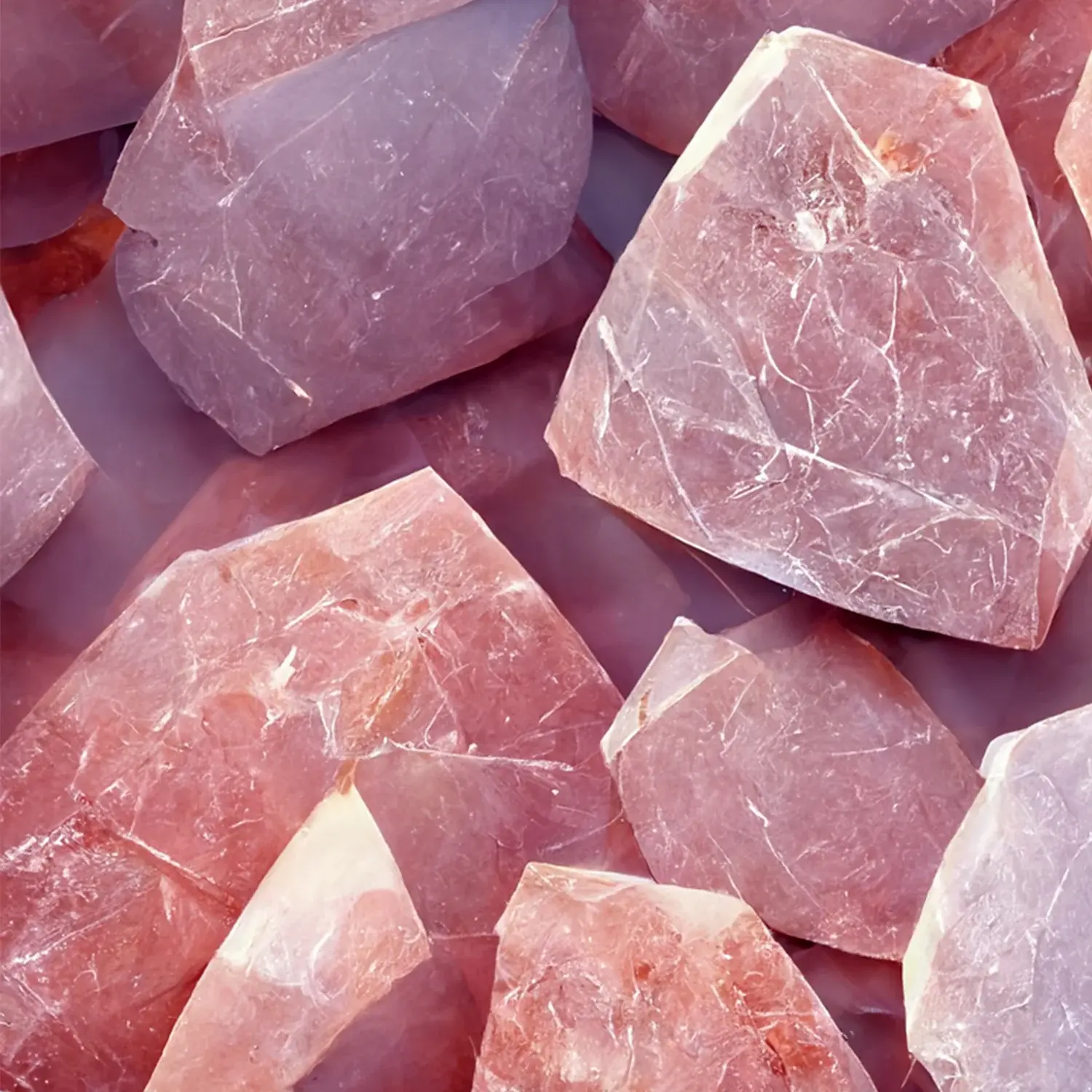 crystal rose quartz