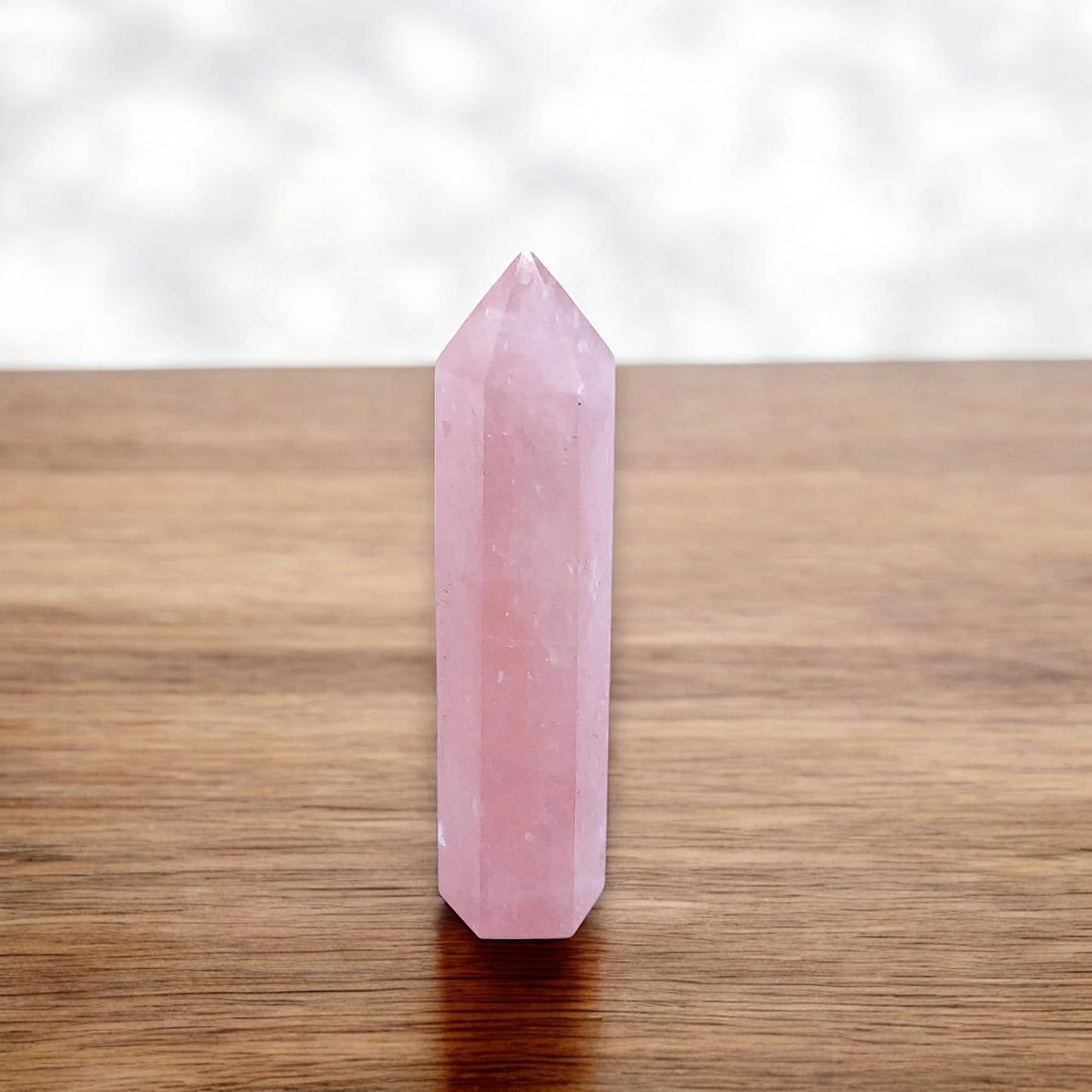 pink point rose quartz