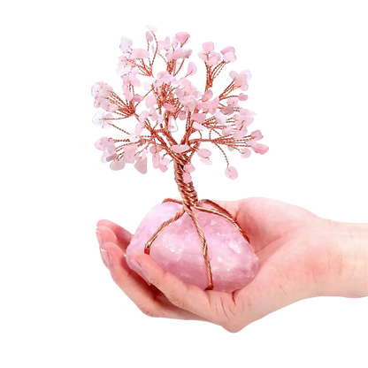 Rose Quartz Wish Tree